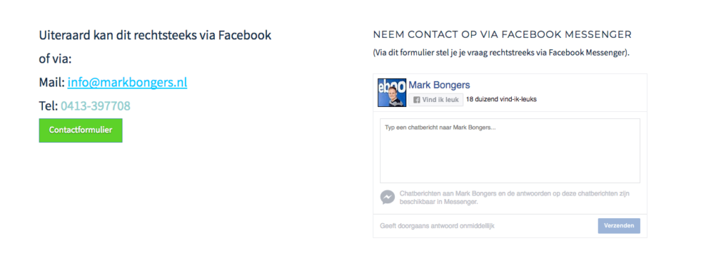 Facebook Messenger page plugin Facebook Messenger page plugin