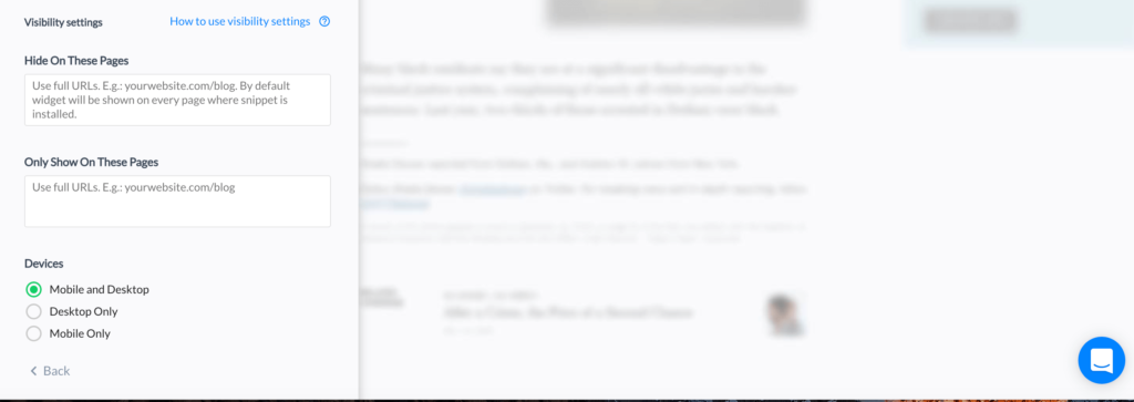 Plaatsing Chat plugin Facebook Messenger