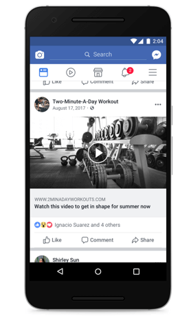 Clickbai op Facebook bij video's